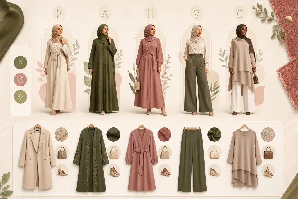 Original SmartModest.ai body-type styling board